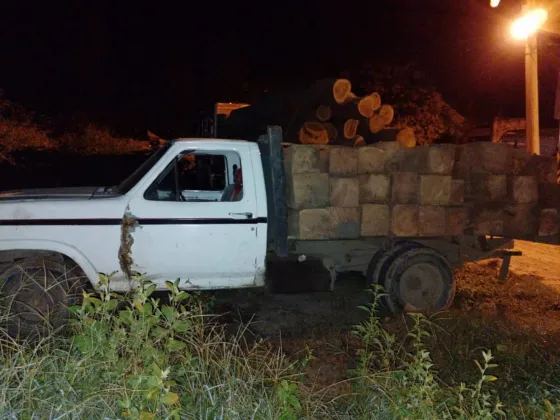 La Policía infraccionó a transportistas de productos forestales