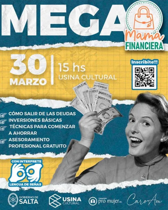 Se aproxima "Mamá financiera": el programa que enseña a invertir y ahorrar