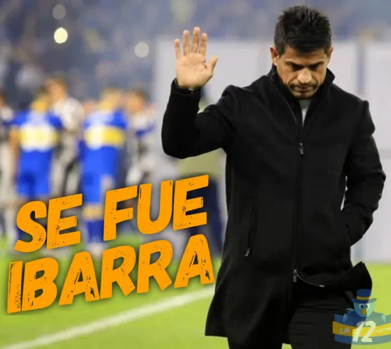 Bomba en el xeneize: Ibarra dejó de ser entrenador de Boca Juniors