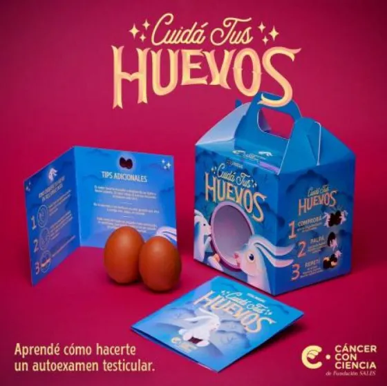 "En Pascuas, cuidá tus huevos": la campaña sobre cáncer testicular