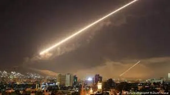 Israel atacó Siria en respuesta a los bombardeos