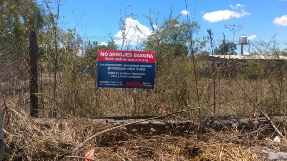 Endurecen sanciones a los propietarios de terrenos baldíos en mal estado