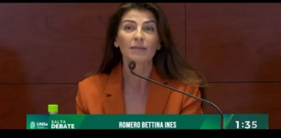 Bettina Romero en el debate: "Puedo rendir cuentas de que el Gobierno Municipal está en orden"