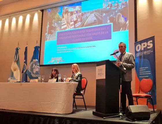 Destacaron a Salta internacionalmente por su trabajo para reducir la siniestralidad vial