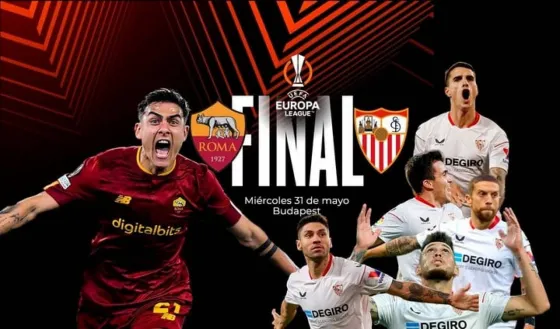 Roma vs Sevilla: la final de la Europa League repleta de argentinos