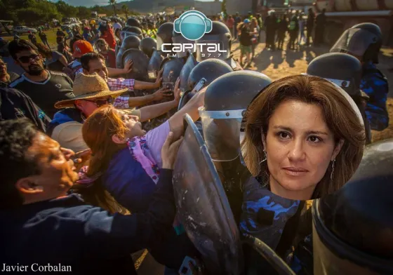 Ada Zunino: "Tengo videos de docentes pegándole patadas a los policías"