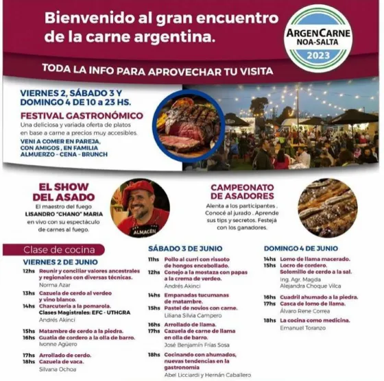ArgenCarne llega a Salta este fin de semana