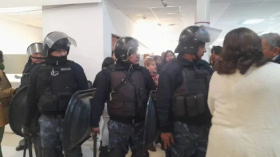 Suspendieron la atención en el Centro Civico Municipal