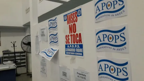 Paro en las oficinas del ANSES