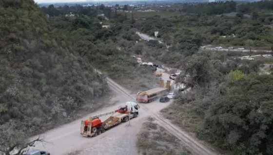 Autoconvocados de la salud continúan con cortes en la Ruta 51
