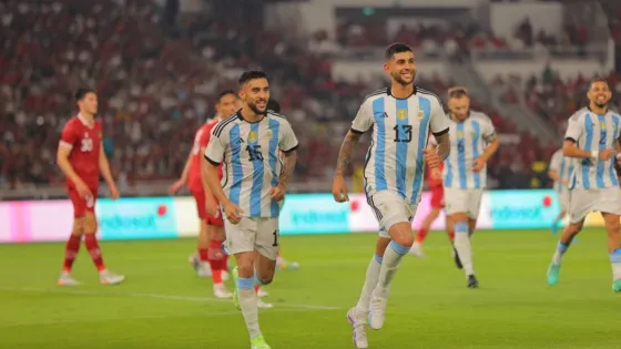 La Scaloneta sumó un nuevo triunfo ante Indonesia