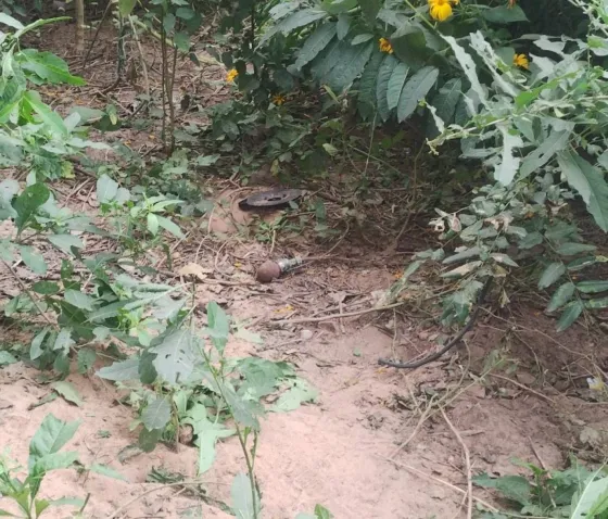 La Policía realizó la destrucción de una granada de mano