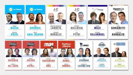 Quiénes son los precandidatos presidenciales para los comicios de este año