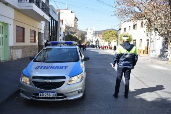 Operativo de tránsito por la Fiesta del Socorrito de los Niños