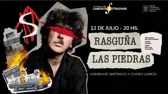 Rasguña las piedras: El homenaje Sinfónico a Charly García
