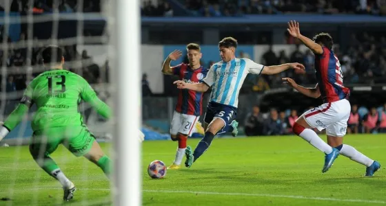 San Lorenzo empató con Racing y se aleja de la pelea por el título