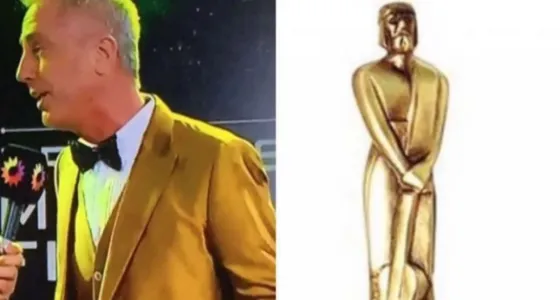 Estallaron los memes: Marley se vistió de estatua dorada ¿lo viste?