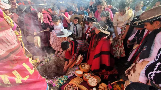 Los salteños rindieron homenaje a la Pachamama