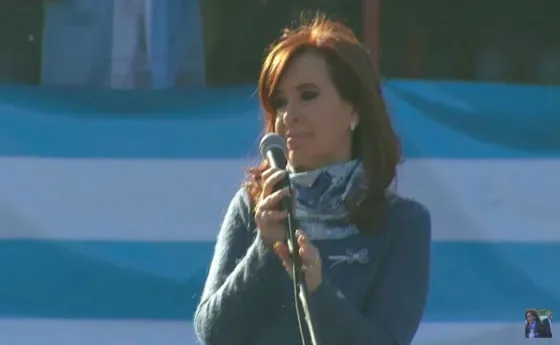 Cristina Fernández de Kirchner, presidenta con mandato cumplido