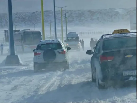 Ushuaia cerró el Aeropuerto Internacional Malvinas Argentinas por un fuerte temporal