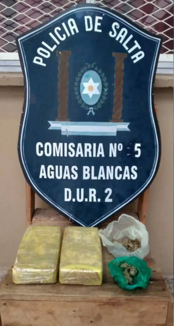 Demoraron a una persona que trasladaba más de 16 mil dosis de drogas