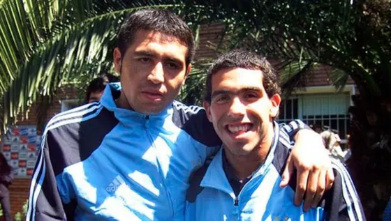Riquelme le respondió a Tevez