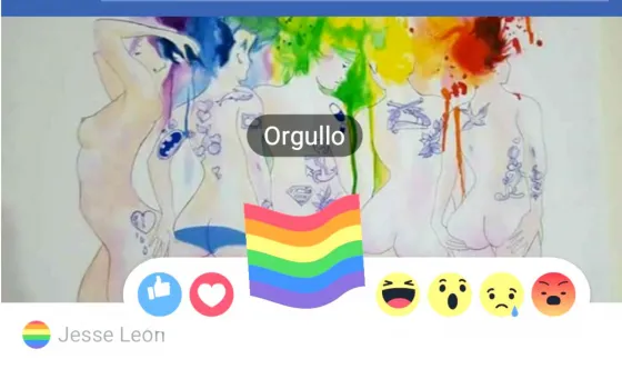 Mira cómo podes activar la reacción del "orgullo gay" en Facebook