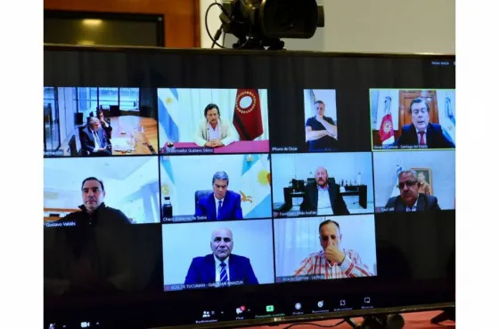 Los gobernadores del Norte Grande realizaron una asamblea por videoconferencia
