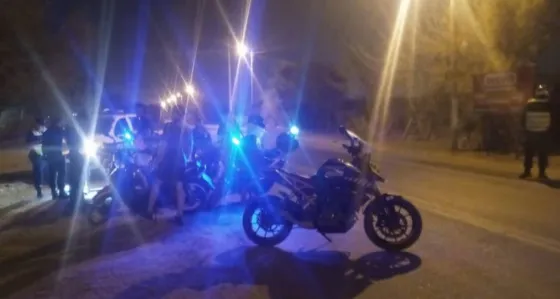 Motociclistas fueron demorados por realizar picadas