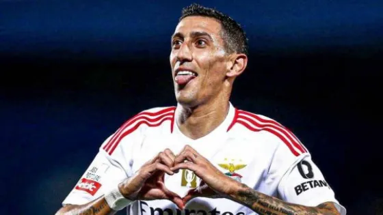 Ángel Di María salió con una molestia muscular en Champions