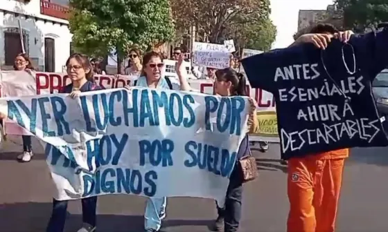 Autoconvocados de la salud: "La lucha salarial avanza, pero aún hay mucho por hacer"