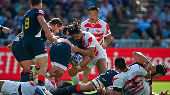 Los Pumas vencieron a Japón y clasificaron a cuartos de final