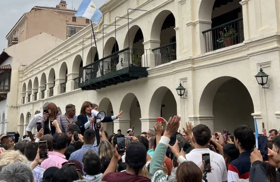 Patricia Bullrich visitó Salta en medio de su campaña
