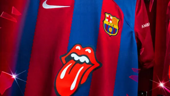 Barcelona jugará contra el Real Madrid con el logo de los Rolling Stones en su camiseta