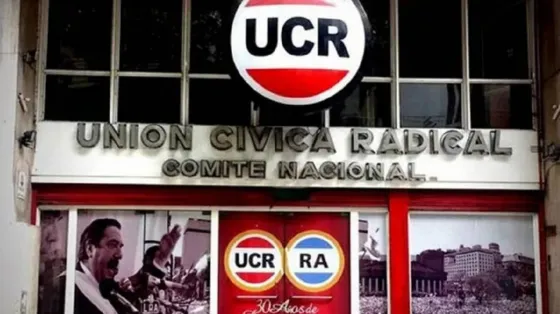 Reunión del Comité Nacional de la UCR para determinar la postura en el balotaje