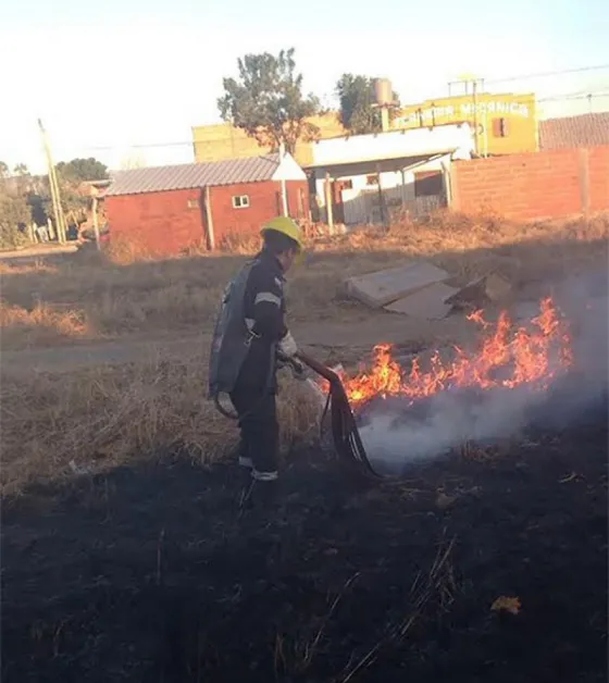 Sofocaron un incendio en la zona sudeste