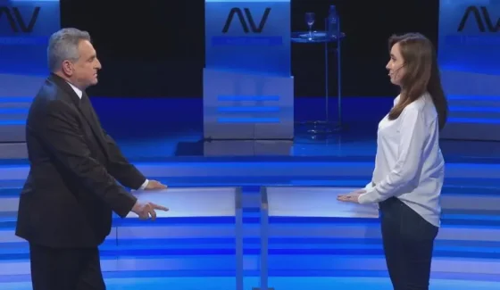 Agustín Rossi y Victoria Villarruel, cara a cara en un nuevo debate