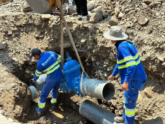 El Gobierno de la provincia habilitó el nuevo Acueducto El Encón