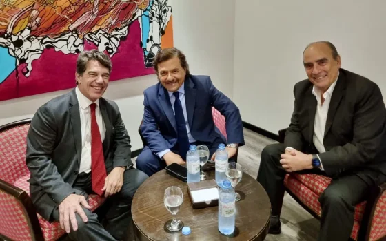 Sáenz se reunió con el Jefe de Gabinete y Ministro del Interior de Milei