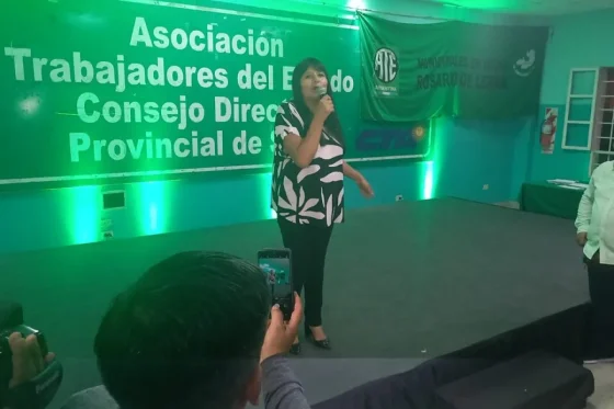 Asumió la primera mujer al frente ATE