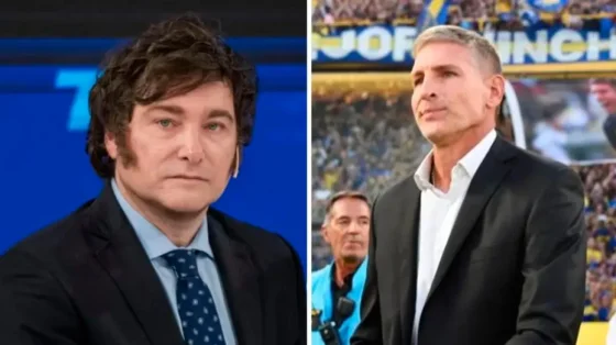 Milei expresó sus ganas de volver a la cancha de Boca si Palermo es DT
