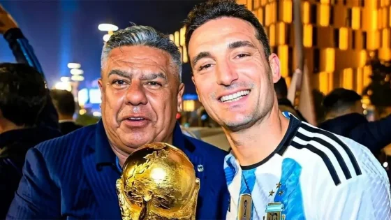 Reunión entre Scaloni y Tapia para definir el futuro al frente de la Selección