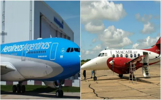 Allanamientos en Aerolíneas Argentinas y MacAir