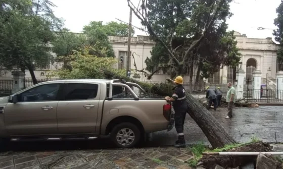 El 105 registró 39 incidentes tras las fuertes lluvias