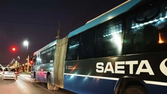 Regresó el servicio nocturno de SAETA