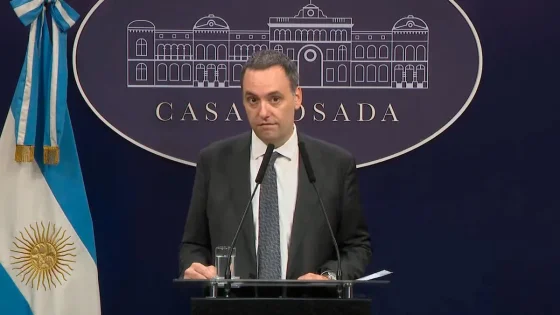 Adorni: "esperemos que los legisladores estén a la altura"