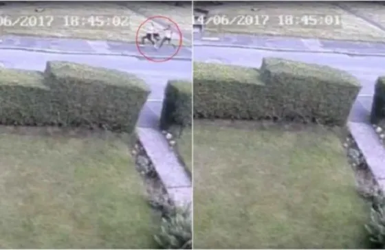 Quiso violar a una nena de 13 y quedó escrachado en las cámaras. Video