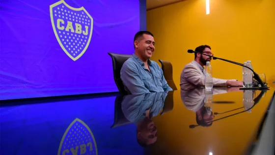 Riquelme asume como nuevo presidente de Boca