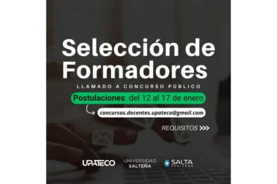 La UPATecO abrió convocatoria para selección de formadores