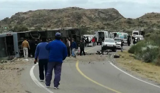 Imagen del accidente vial